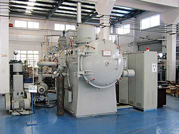 Double Chamber Vacuum Oil Quenching Air Cooled Furnace