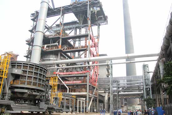CDQ Rotary Seal Valve applied in Handan Iron & Steel Co., Ltd