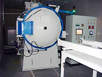 Double Chamber Vacuum Oil Quenching Air Cooled Furnace