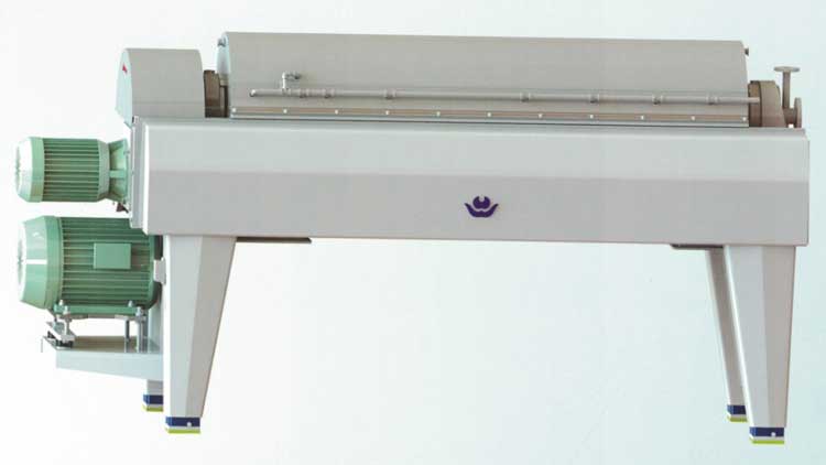 horizontal spiral super centrifuge