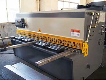 Hydraulic Pendulum Plate Shears