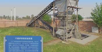 testing device of coke oven